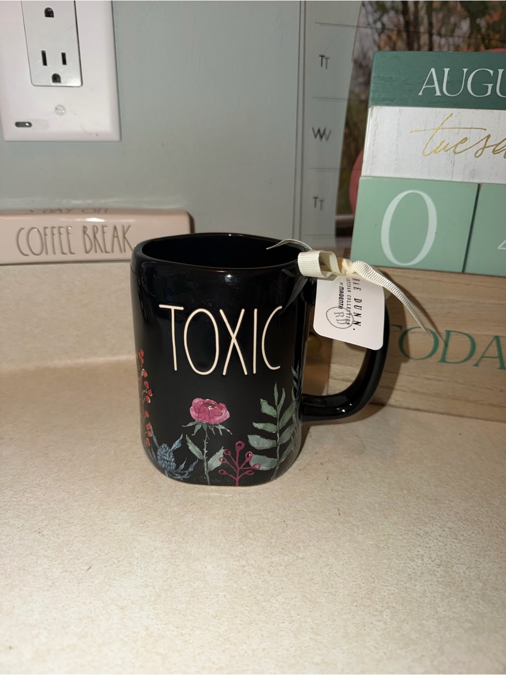 Rae dunn toxic mug